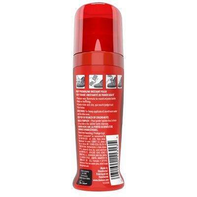 KIWI Instant Shine &amp; Protect, Brown Liquid Shoe Polish, 2.5 oz (1 Bottle with Sponge Applicator)