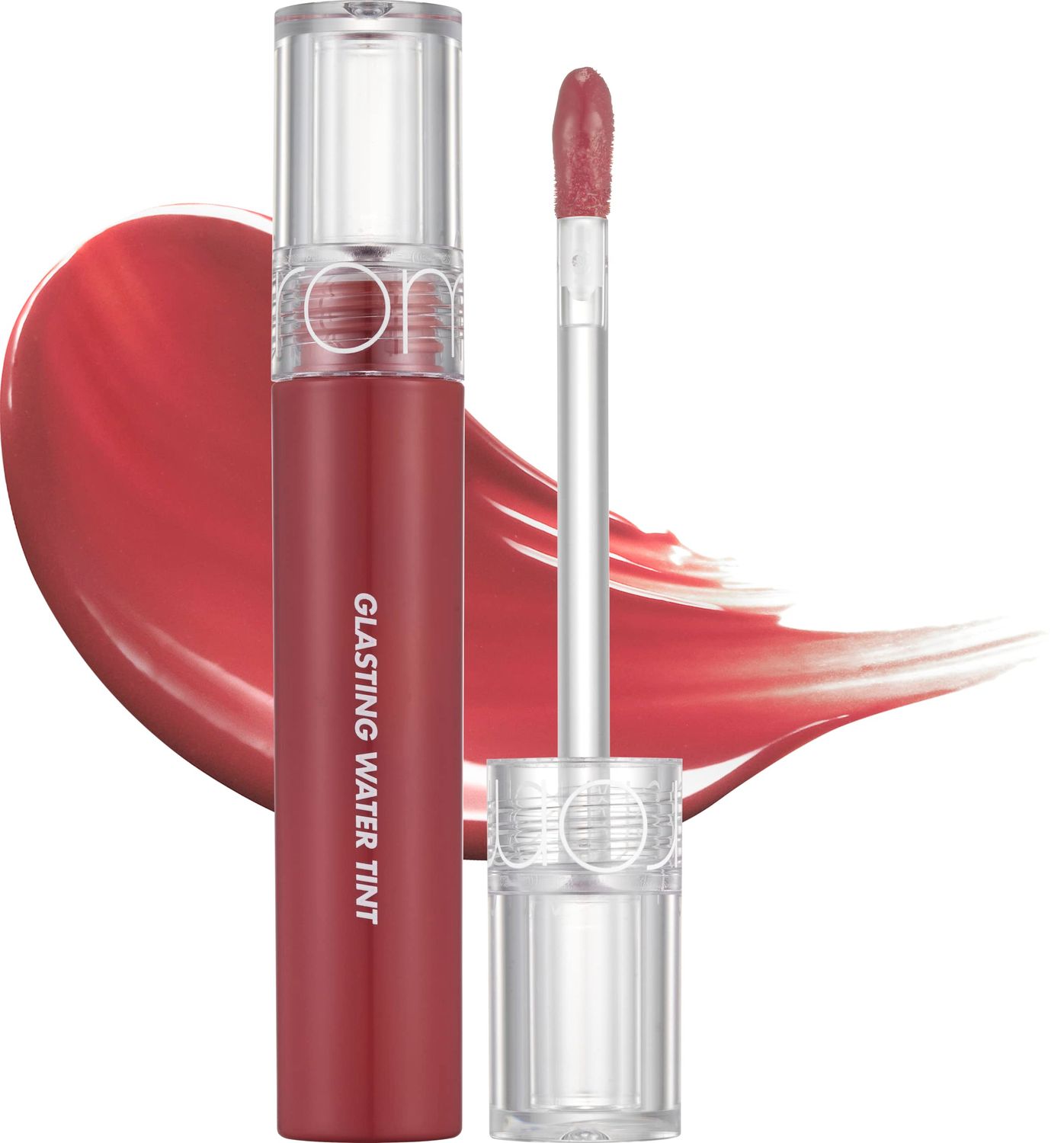 rom&amp;nd Glasting Water Tint 8 colors | Vivid color, Glossy Finish, Long-lasting, moisturizing, Highlighting, Natural-beauty Lip for Daily Use, K-beauty 4g0.14oz No.08 ROSE STREAM