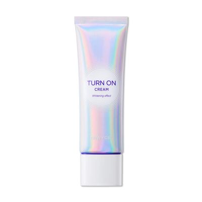 DEWYCEL TURN-ON CREAM with Elastomer gel and Niacinamide | Tone Up Cream, Makeup Base, Primer with Hydration and Skin Protection | Natual No-Makeup Makeup Look | 1.7 fl oz  50 ml