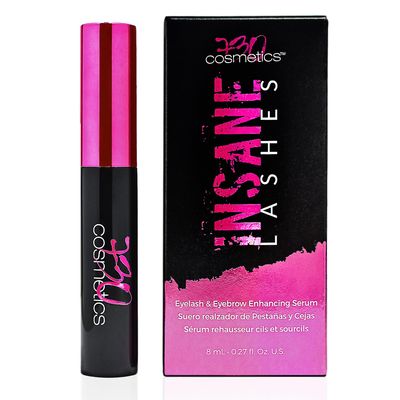 Insane Lashes Growth Serum - Rapid Growth Lash Serum &amp; Eyebrow Enhancer - Natural Lash Boost Serum for Longer, Thicker and Healthier Eyebrows - 8ml
