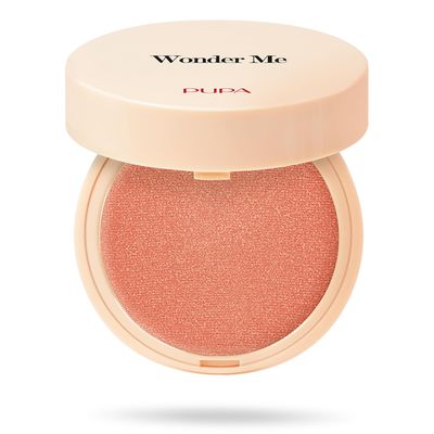 Pupa Milano Wonder Me Blush, 009 Last Crush, Radiant, 0.141 oz - Smooth Texture - Blends Easily - No Powdery Effect - Talc-Free - Paraben-Free - Enriched with Hyaluronic Acid - Powder Make Up