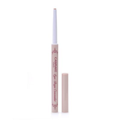 CANMAKE Eye-Bags Concealer 0.01 oz (0.27g), Tear Bag, Waterproof, Stain, Acne, Scar (02 Pink Beige)