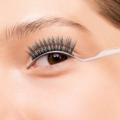 12 Pcs False Eyelashes Display Stick Eyelashes Applicator Tool 3D Eyelash Extensions Style Try on Sticks Planting Grafted Eye Lashes Applicator (Black, Transparent
