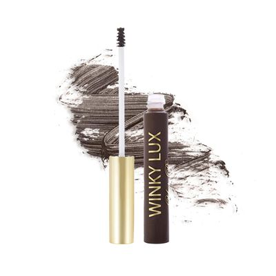 Winky Lux Uni-Brow Tinted Brow Gel, Eyebrow Gel and Brow Mascara, Eyebrow Makeup Brow Tint, Universal Black