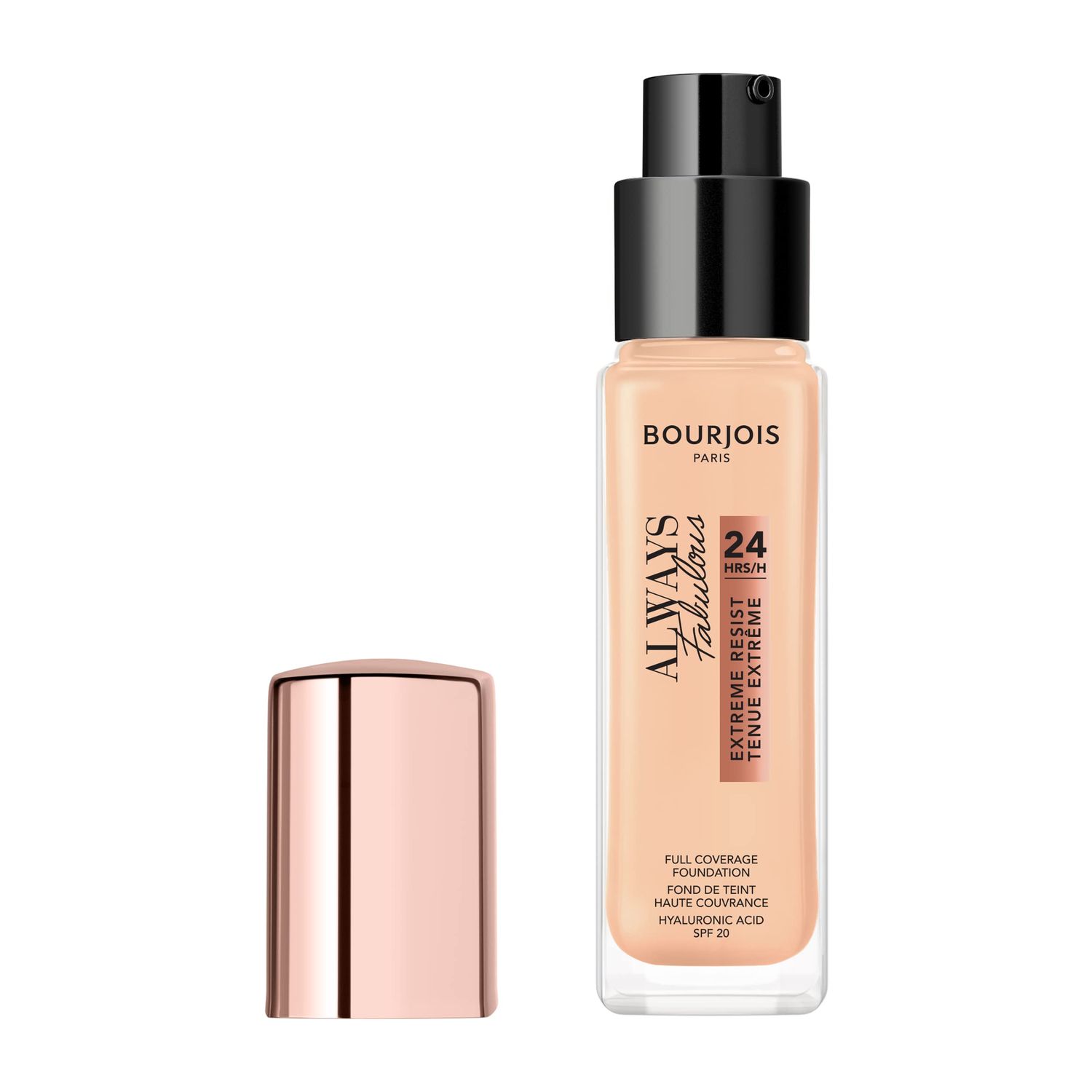 Bourjois Fond De Teint Always Fabulous 24H (100 Ivoire rosRose Ivory)