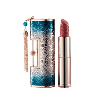 FLORASIS Blooming Rouge Love Lock Lipstick Long-Lasting Sculpting Lipstick Misty Matte Finish Lightweight Nourishing for Everyday Use (M8013 Sunset Embrace)
