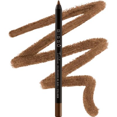 Biss Tintaline Eyeliner - 25 Vivid Colors, High-Coverage, Long-Lasting &amp; Smudge-Proof (Brown)