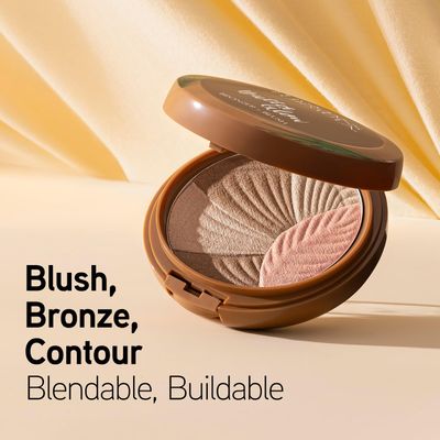 Physicians Formula Butter Glow Bronzer  Blush, Ultra Creamy 2-in-1 Formula, Illuminating &amp; Moisturizing Butter Blend - Healthy Glow