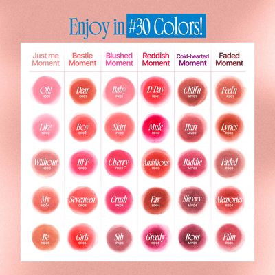 fwee Lip&amp;Cheek Blurry Pudding Pot | Oh! | Makeup Blush, Buildable Lightweight, Multi-Use Soft Matte Finish | 5g