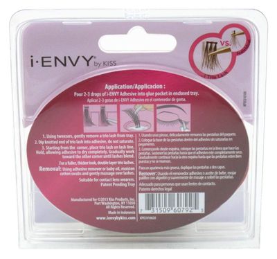 Kiss I Envy Trio Short 30 Trio Lashes (3 Pack)