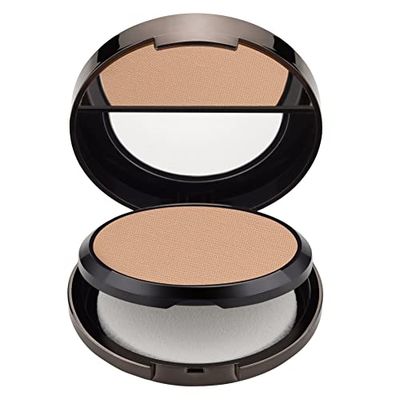 Bodyography Anti Aging Face Powder (Medium Dark) Matte Oil-Free Salon Foundation Powder Makeup w Vitamin E, C &amp; Antioxidants | Gluten-Free, Cruelty-Free, Paraben-Free