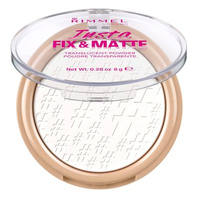 Rimmel Insta Fix &amp; Matte Setting Powder, Translucent, 0.28 Ounce