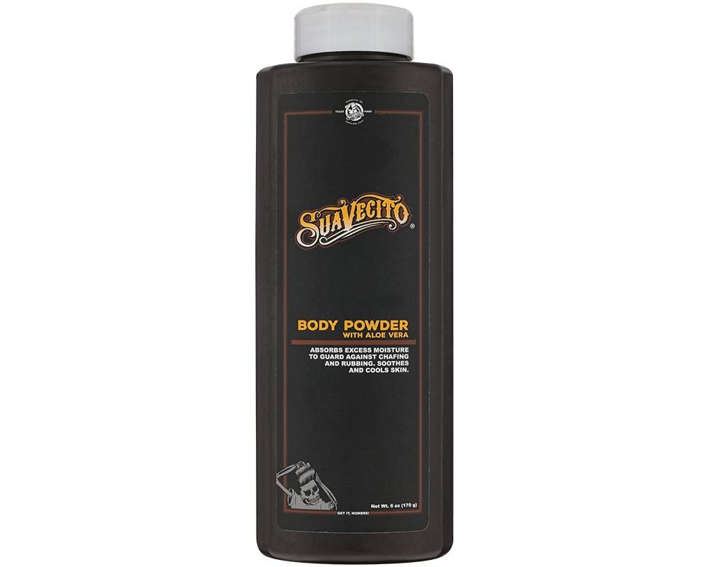 Suavecito Body Powder with Aloe Vera, 6oz