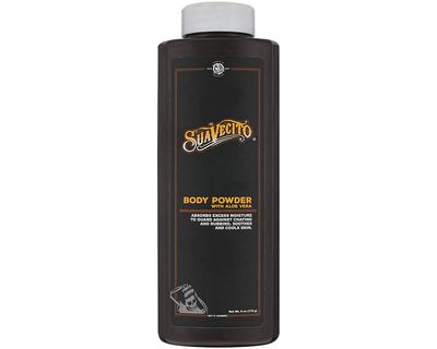 Suavecito Body Powder with Aloe Vera, 6oz