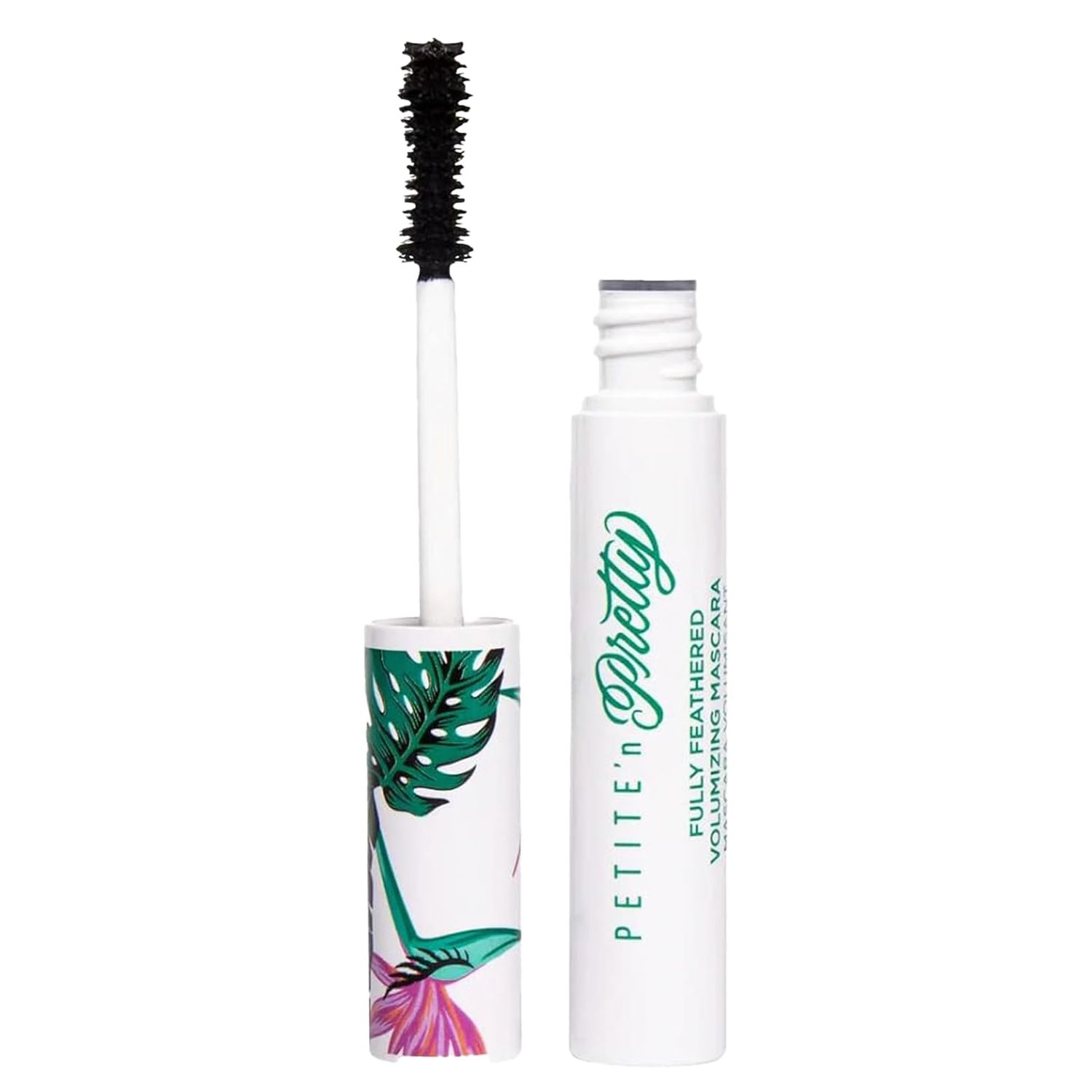 Petite &#39;n Pretty Fully Feathered Volumizing Mascara - Non-Toxic Makeup for Kids, Tweens and Teens - Adds Instant Thickness and Definition