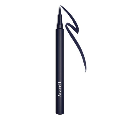 Aracelli Beauty Water Resistant Long-Lasting Eyeliner Pen - Precision Liquid Eye Liner with Smudge-Proof Formula - Easy Glide &amp; Quick Dry - Perfect for Cat Eye &amp; Winged Looks - Blue