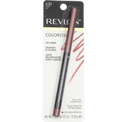 Revlon ColorStay Lip Liner with SoftFlex, Nude 630 1 ea (Pack of 6)