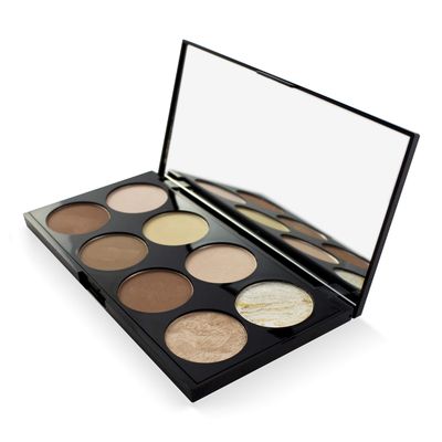 Makeup Revolution Ultra Contour Palette, Makeup Palette Includes Highlighters &amp; Contour Shades, Adds Definition &amp; Sculpts Features, Vegan, 13g