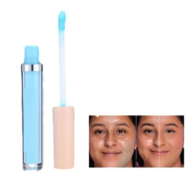 MAEPEOR Liquid Conceal Contour 7 Colors Cream Lightweight Liquid Concealer Contour Makeup for Concealing Blemishes, Brighten Dark Circles (Color 03 Blue)