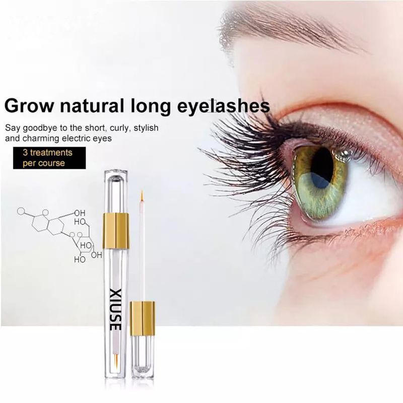 Lash Serum - 3ml Rapid Eyelash Growth Serum, Lash Serum for Eyelash Growth Thickness, Stronger, Healthier Lashes &amp; Brows, Vegan &amp; Cruelty-Free
