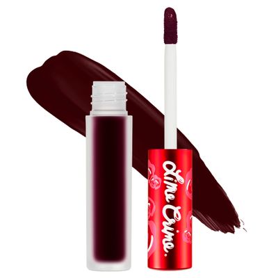Lime Crime Velvetines Liquid Matte Lipstick, Bloodmoon (Deepest Blood Red) - Bold, Long Lasting Shades &amp; Lip Lining - Stellar Color &amp; High Comfort for All-Day Wear - Talc-Free &amp; Paraben-Free