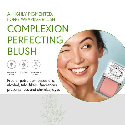 Honeybee Gardens Complexion Perfecting Blush Collection, 8.5g Each (Rendezvous)
