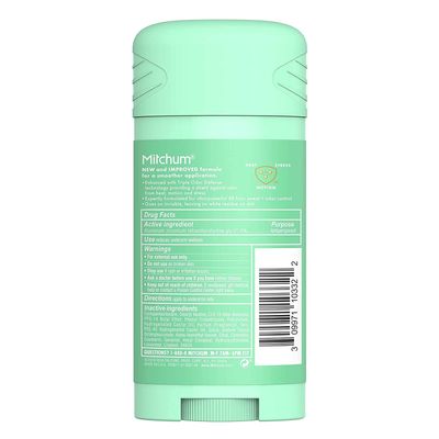 Mitchum For Women Advanced Control Anti-Perspirant Deodorant Invisible Solid Pure Fresh 2.70 oz (Pack of 6)