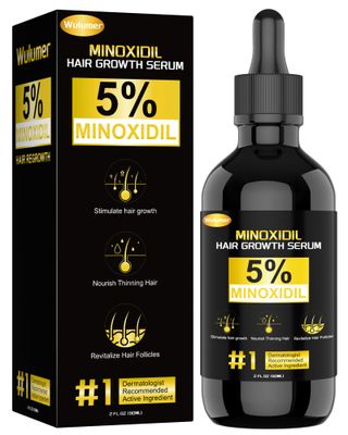 5% Minoxidil for Hair Regrowth and Thicker, Fuller Hair - Hair Loss Treatment for Men and Women, 60ML2OZ