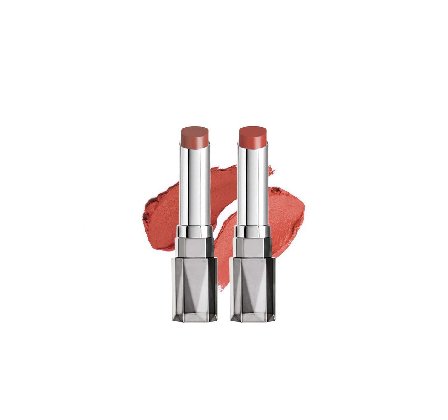 KRISTOFER BUCKLE Cashmere Slip Longwear Lipstick Duo, 0.11 oz. (each) | Creamy, Richly Pigmented Lipstick That Delivers Bold Color for Up To 8 Hours | TenderKissed