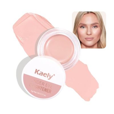 evpct under Eye Brightener, Nourishing Luminous under Eye Concealer Color Corrector for Dark Circles, Waterproof Naturactor Concealer Pot make up for face Eye Ring corrector de ojeras 01# Light Rose