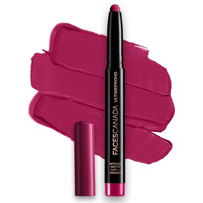 FACESCANADA Ultime Pro HD Intense Matte Lipstick  Primer - Chestnut (Red) | 9 Hour Long Lasting Lip Color | Lightweight &amp; Smudge Proof Matte Finish | 0.05 Oz1.4g