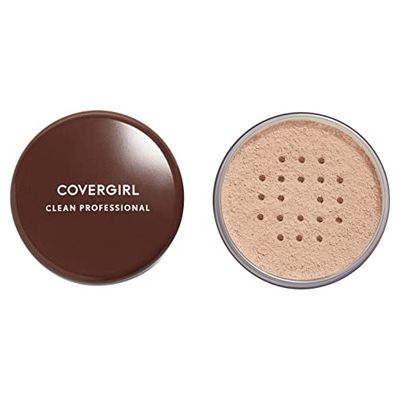 COVERGIRL Professional Loose Finishing Powder, Translucent Light Tone, Sets Makeup, Controls Shine, Won&#39;t Clog Pores, 0.7 Ounce (Packaging May Vary)