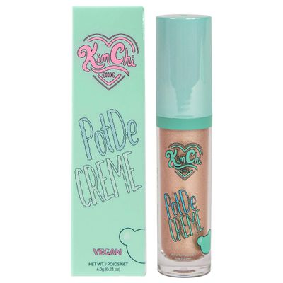 Kimchi Chic PotDe Crme Cream Eye Shadow, Shimmery, Easy Application, Smudge-Proof, Quick-Drying, Long-Lasting, Cruelty-Free and Vegan Eye Shadow, Cashmere, 0.21 oz