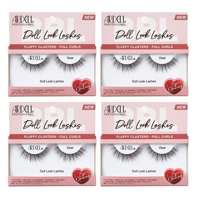 Ardell Doll Look Lashes Dear, 4 pack