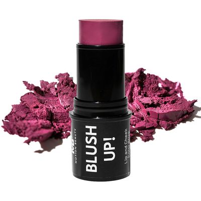 Motion Beauty Blush Up Cream Blush Stick for Cheeks and Lips, 2-in-1 Buildable Vibrant Color Enhancer, Long Lasting Makeup for Gym &amp; Workouts, Waterproof, Non-Greasy, Vegan &amp; Gluten-Free, 0.32 Fl Oz