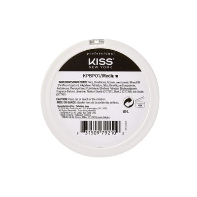 KISS Pro Touch Glow &amp; Bronze Powder for Face &amp; Body- KPBP01 (Powder-Medium)