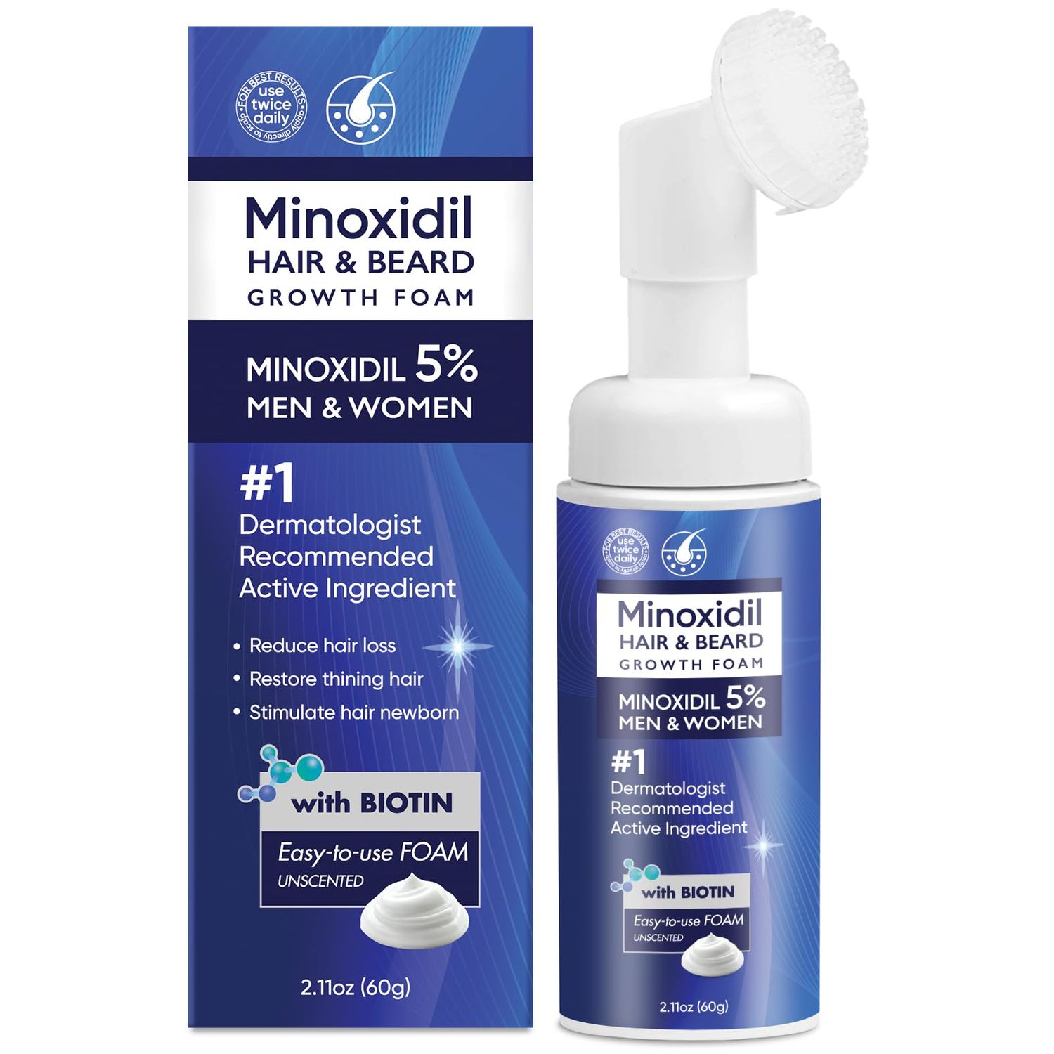 5% Minoxidil Foam 1PCS, 5% Minoxidil for Men Foam, Minoxidil for Women Hair Growth, Minoxidil Foam for Women, Minoxidil Foam for Men Hair.