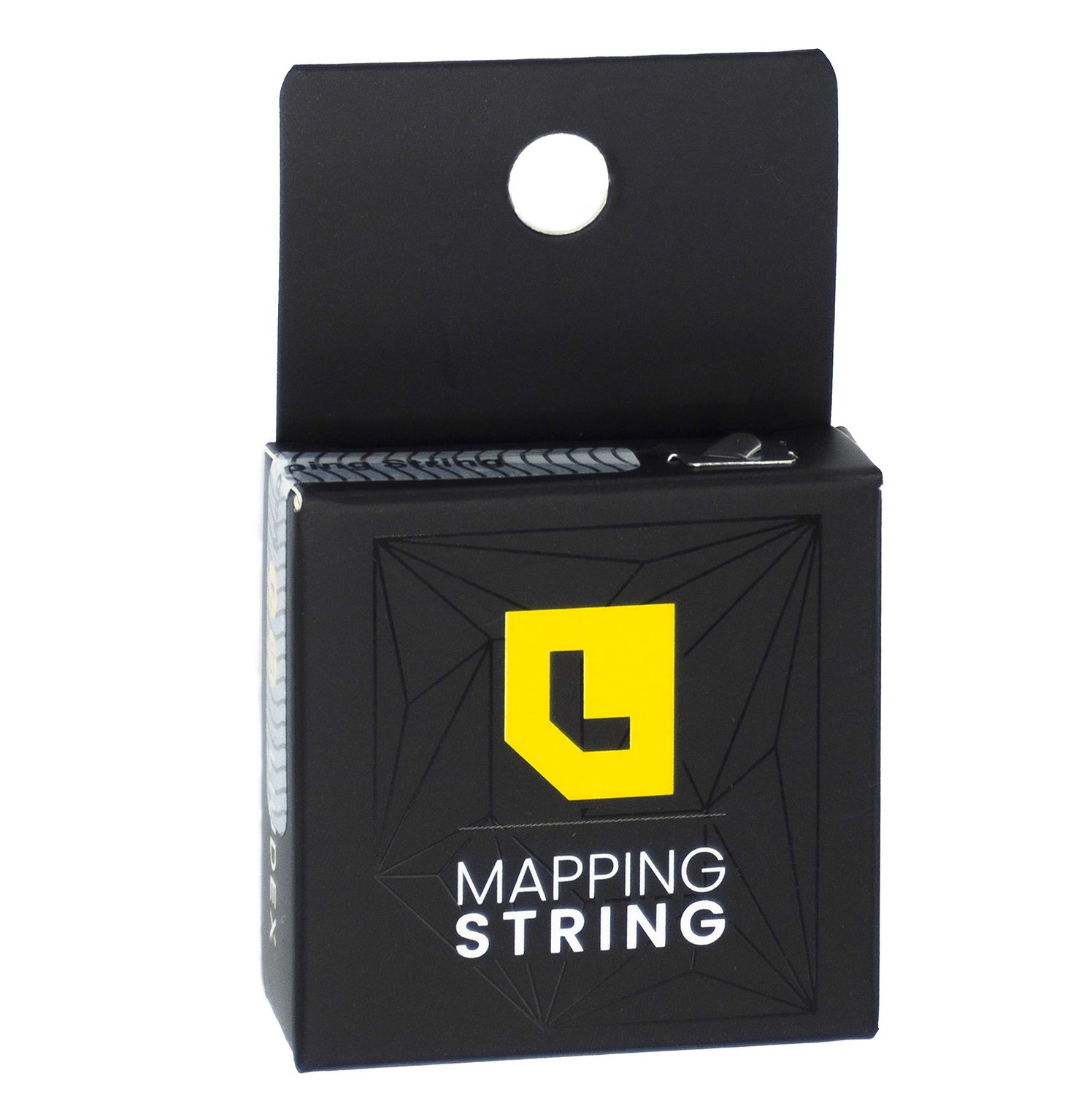 LIUDEX Pre-Inked Eyebrow Mapping String - an Essential Cosmetic Tool for Microblading and Waxing Effective and Easy-to-Use Black Ink Eyebrow Thread Brow Marker for Flawless Perfection