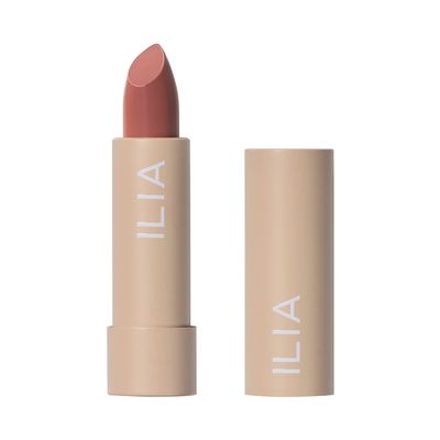 ILIA - Color Block Lipstick | Non-Toxic, Vegan, Cruelty-Free, Hydrating  Long Lasting, No Budge Color with Full Coverage (Amberlight (French Nude With Neutral Undertones), 0.14 oz | 4 g)