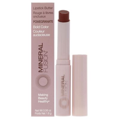 Mineral Fusion Lipstick Butter - Pomegranate for Women - 0.06 oz Lipstick