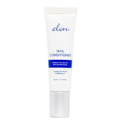 Elon Lanolin-Rich Nail Conditioner, Strengthens Nails &amp; Protects Cuticles, Recommended by Dermatologists &amp; Podiatrists (10g tube)