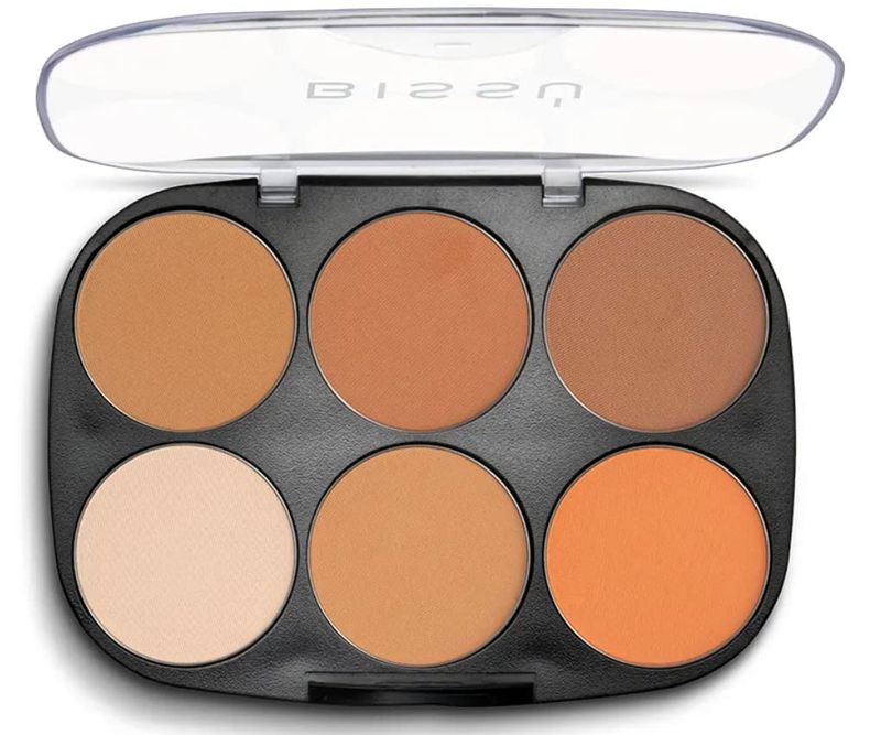 Biss Contouring Powder Palette (6 colors) (03 Bronzed to Dark)