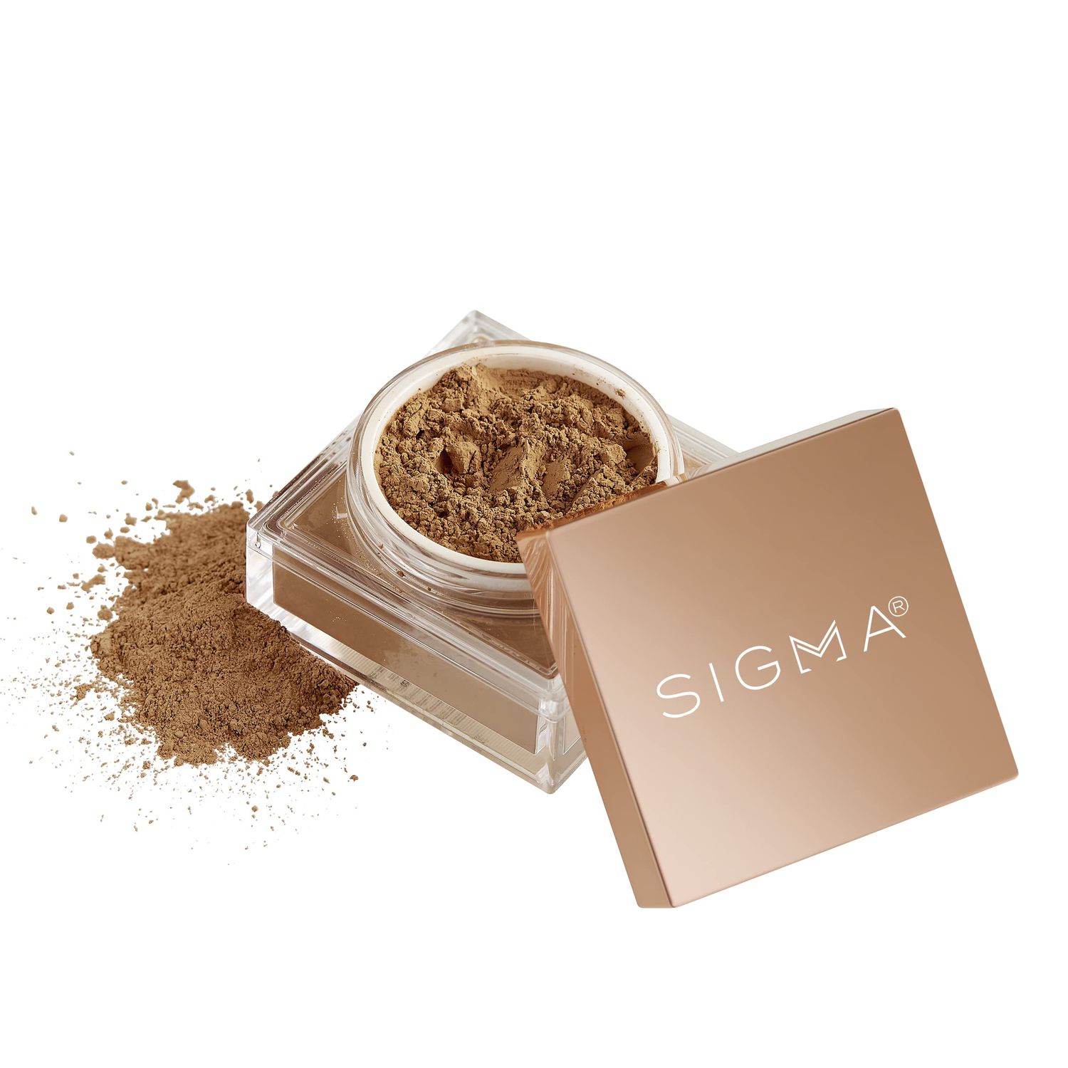 Sigma Beauty Soft Focus Setting Powder - Silky Smooth, Lightweight Loose Setting Powder for Setting Makeup, Blurring Powder Reduces the Look of Pores, Lines &amp; Wrinkles (Cinnamon, Deep Caramel Matte)