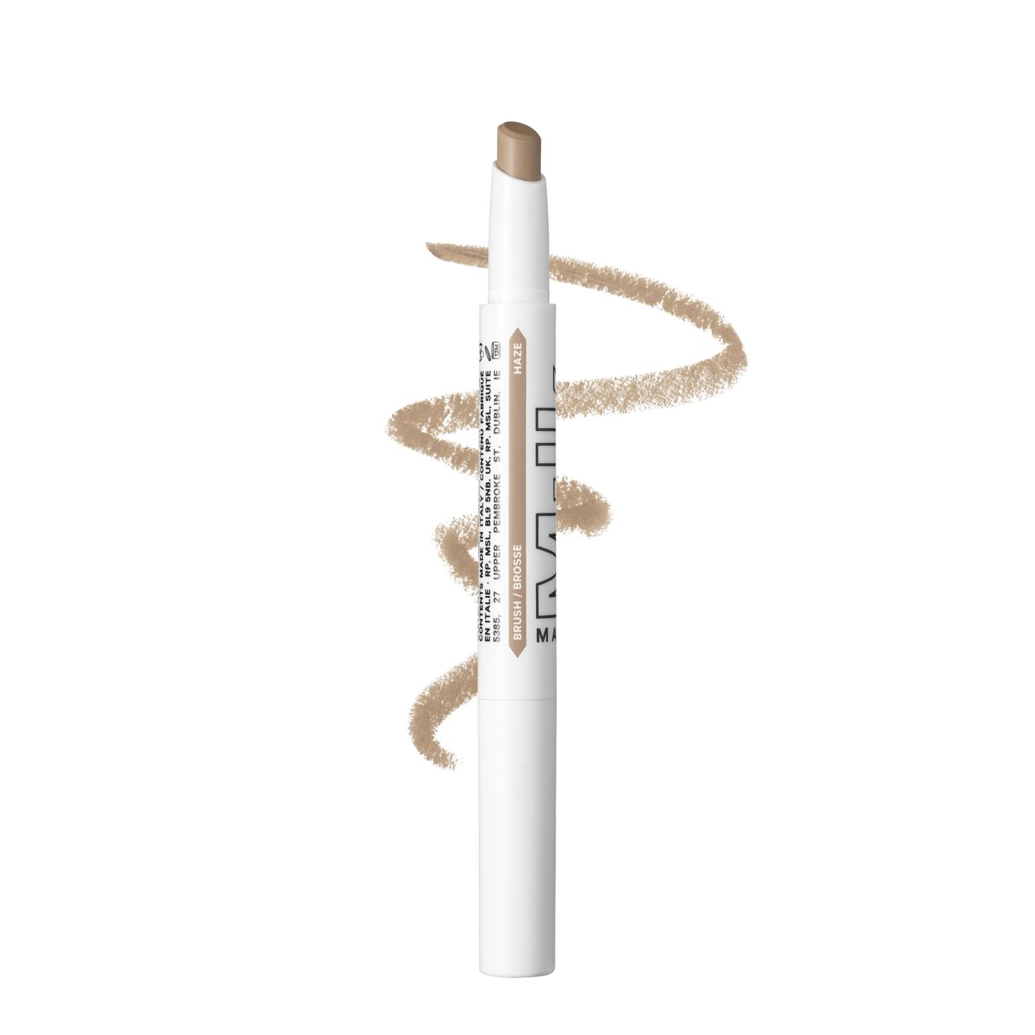 Milk Makeup KUSH Brow Shadow Stick, Haze (Blond) - Buildable, Cream-to-Powder Formula - Soft, Flexible Hold - Up to 12-Hour Wear - Vegan, Cruelty Free