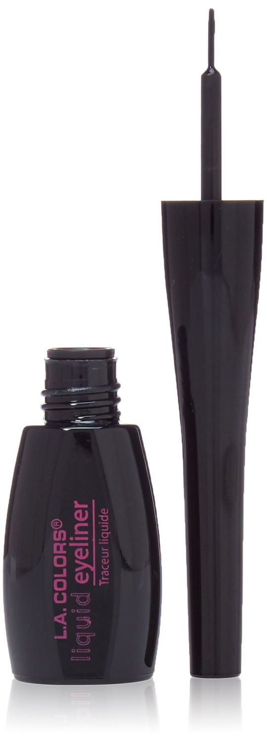 L.A. COLORS Thin Tip Liquid Liner, Black CBLE326