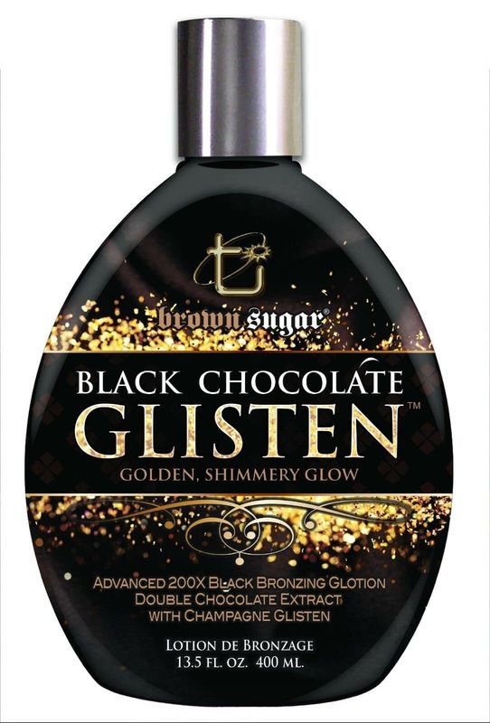 Brown Sugar Black Chocolate Glisten Advanced 200X Bronzing Glotion 13.5oz