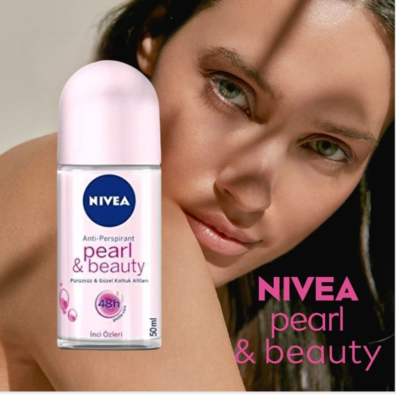 Nivea Women Deodorant Roll On Series Pacl Of 1-3-6 (Pearl&amp;Beauty Roll On 3)