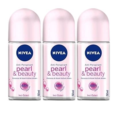 Nivea Women Deodorant Roll On Series Pacl Of 1-3-6 (Pearl&amp;Beauty Roll On 3)