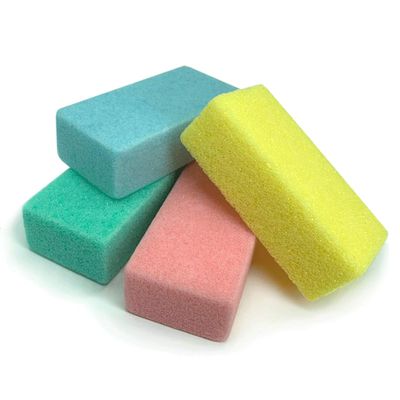 Maryton Pumice Sponge for Feet, Ultimate Pedicure Stone Callus Remover &amp; Foot Scrubber Bulk Pack of 4(Assorted Colors)