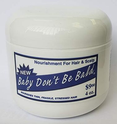 Baby Don&#39;t Be Bald Hair and Scalp Nourishment 4 Oz
